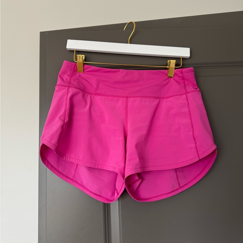 lululemon speed up mid rise 4 short